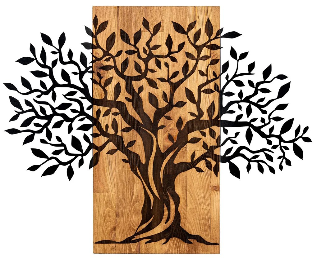 Albero decorazione da parete 72x58 cm