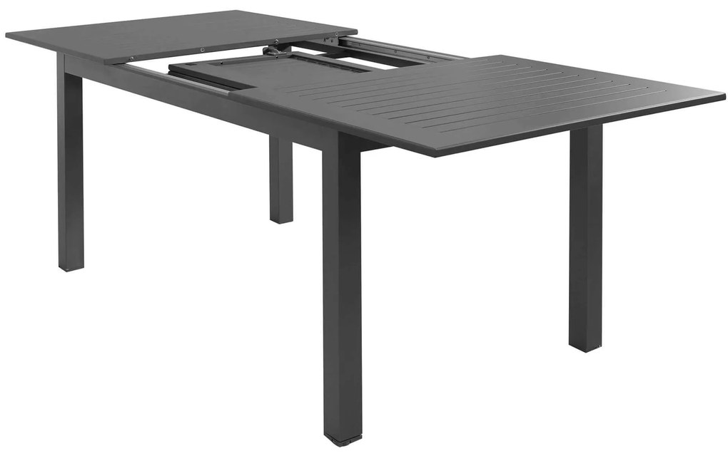 ARGENTUM - tavolo da giardino allungabile in alluminio da 150