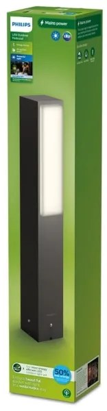 Philips - Lampada LED da esterno STRATOSPHERE LED/3,8W/230V 42 cm 4000K IP44