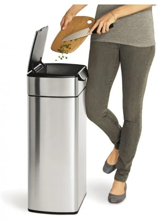 Contenitore per rifiuti in acciaio inox da 30 l - simplehuman
