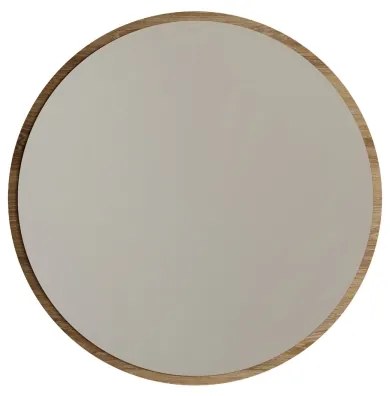 Specchio da parete AYNA d. 60 cm marrone