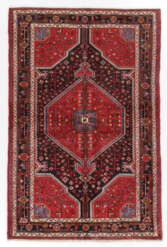 Hamedan Tappeto persiano 150x230 (Iran) Annodato A Mano