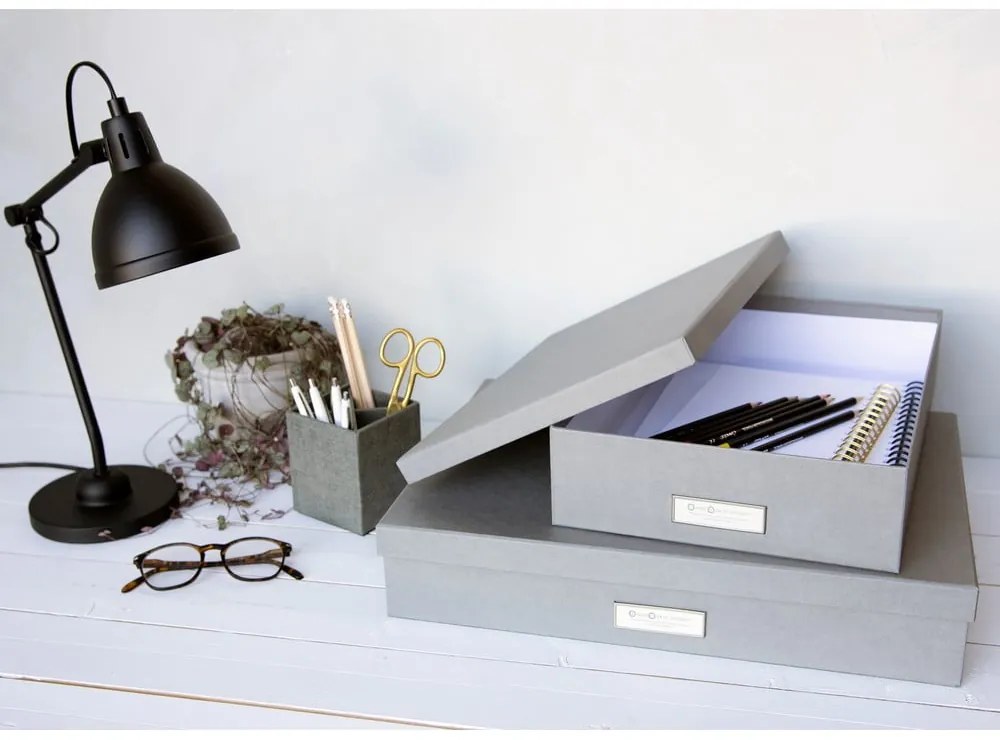 Organizzatore di cartone per documenti Oskar - Bigso Box of Sweden
