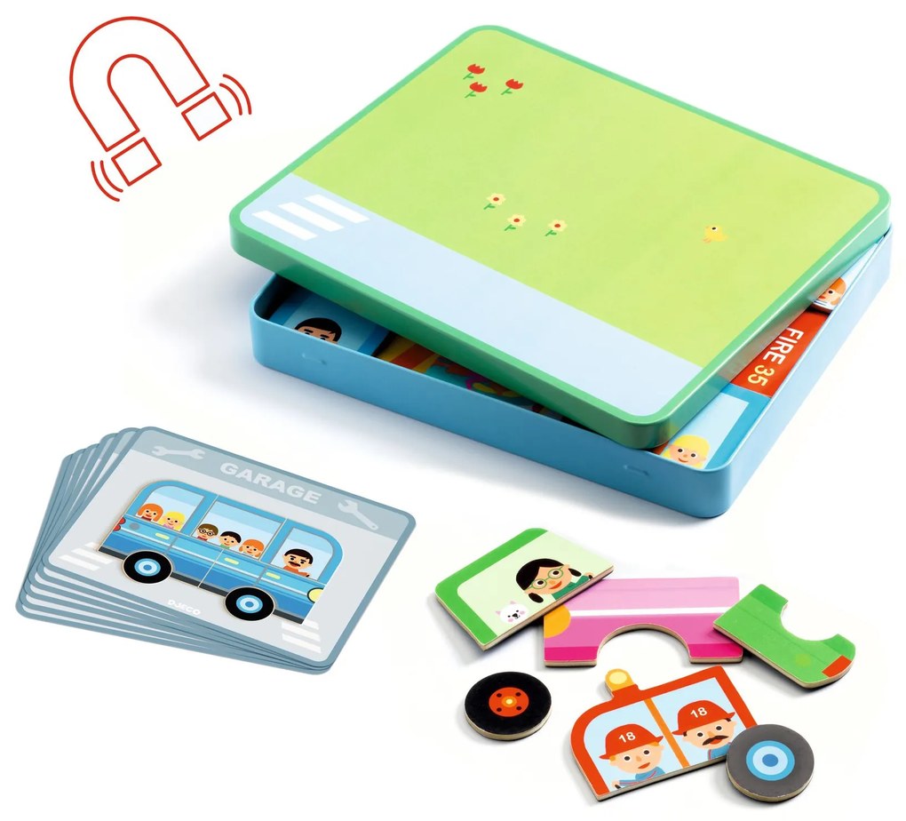 Inzebox Veicoli - Gioco magnetico