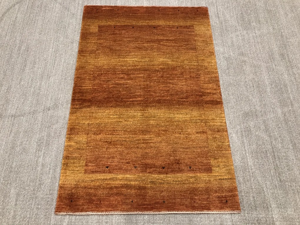 Loribaft Tappeto 160 x 100 Giallo (Iran) Annodato A Mano