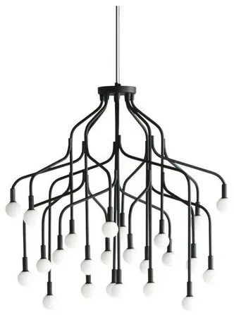 Vekst Lampada a Sospensione Large Black - Normann Copenhagen