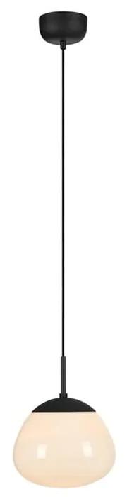 Plafoniera a sospensione nera, altezza 31 cm Rise - Markslöjd