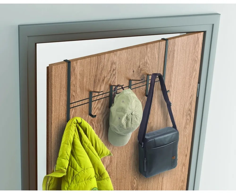 Appendiabiti in metallo nero 45 cm Lava - Metaltex