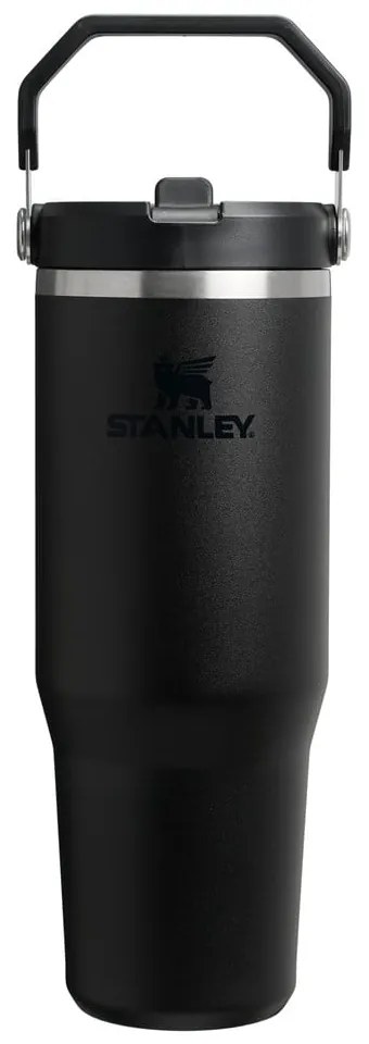 Borraccia termica nera in acciaio inox 890 ml IceFlow™ Flip Straw 2.0 Tumbler Black – Stanley