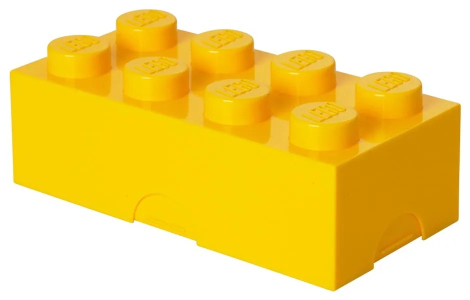 Scatola per bambini gialla in plastica 20x10x7 cm – LEGO®