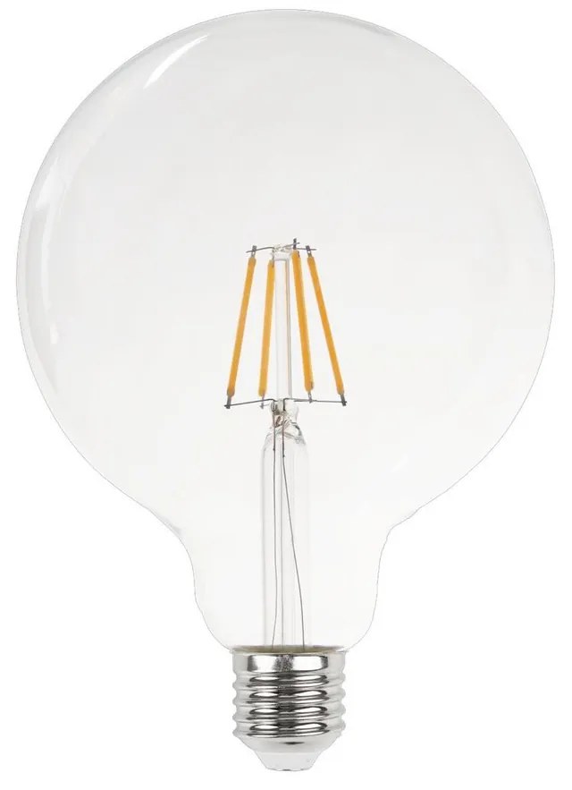 Lampada LED E27 8W a Filamento 140 lm/W Dimmerabile - G125 Colore Bianco Naturale 4.000K
