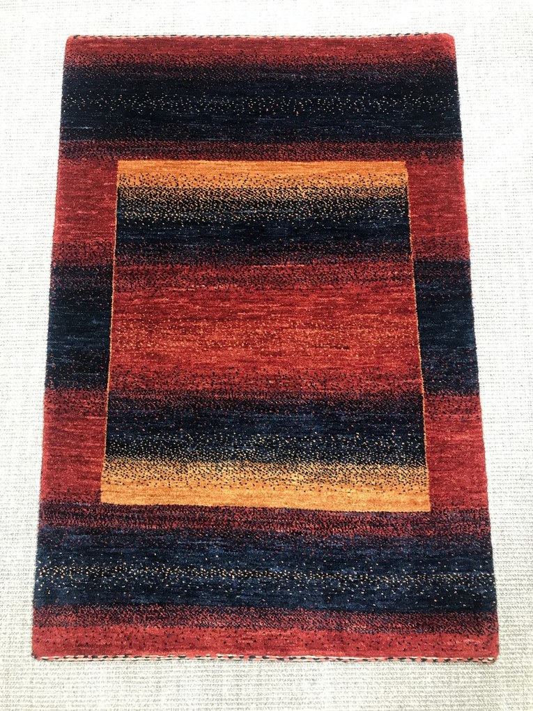 Loribaft Tappeto persiano 80x120 Rosso (Iran) Annodato A Mano