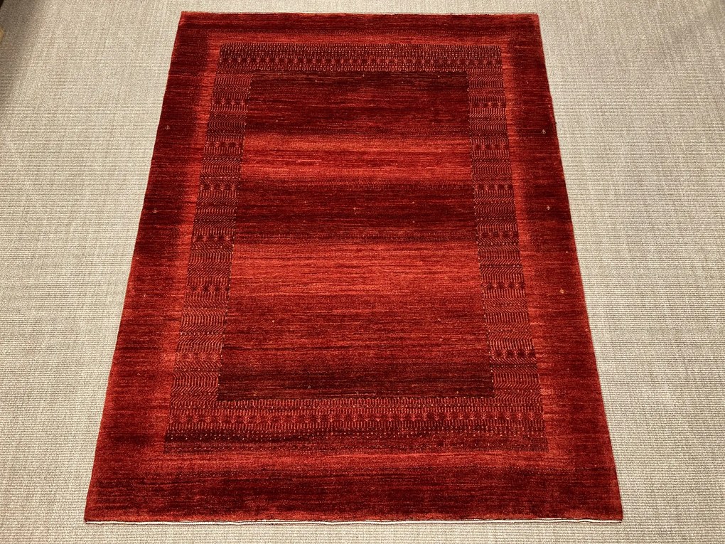 Loribaft Tappeto persiano 160 x 210 Rosso (Iran) Annodato A Mano
