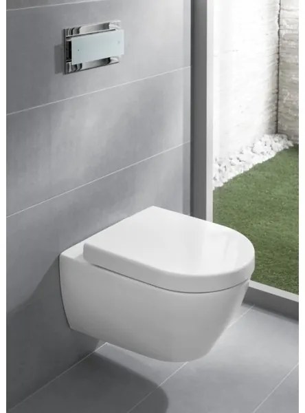Villeroy & Boch 9M68S101 - Sedile WC SoftClose SUBWAY 2.0 bianco