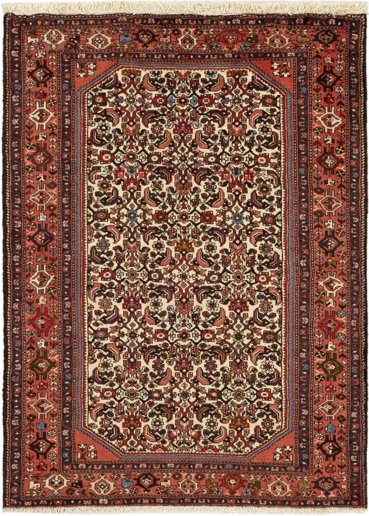 Hamedan Tappeto persiano 140x100 (Iran) Annodato A Mano