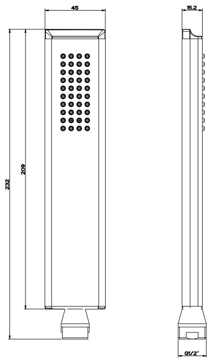 Doccetta Anticalcare Per Asta Doccia 46142 Cromo Eleganza 46154 Gessi