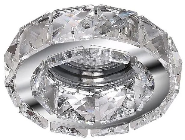 Azzardo AZ1449 - Lampada da incasso in cristallo ESTER 1xGU10/50W/230V