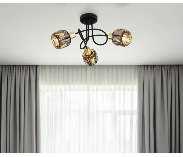 Globo 54357-3B - Lampadario a plafone INDIANA 3xE14/40W/230V