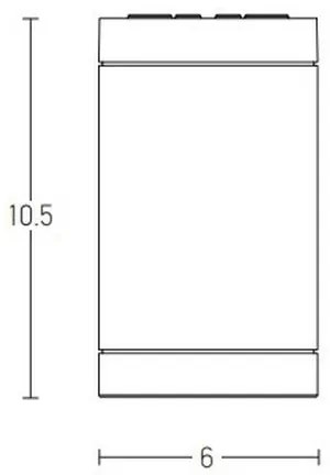 Zambelis E220 - Luce Spot da esterno 1xGU10/7W/230V IP54 bianco