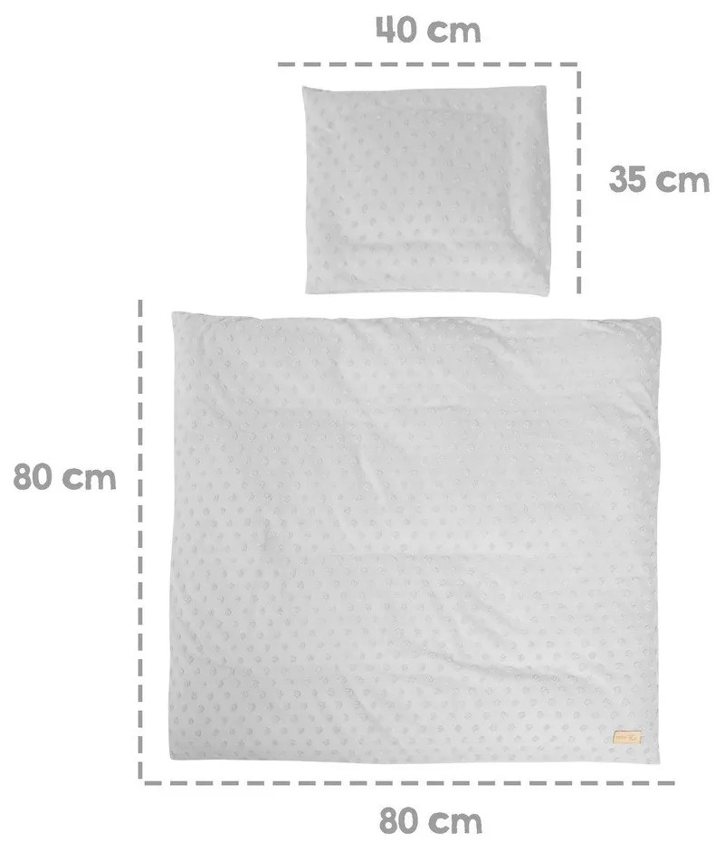 Biancheria da letto per culla 80x80 cm Lil Planet - Roba