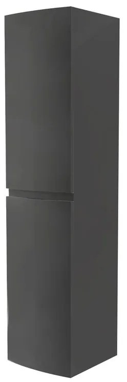 Colonna per mobile bagno Vague BADEN HAUS 2 ante P 38 x L 40 x H 170 cm grigio antracite