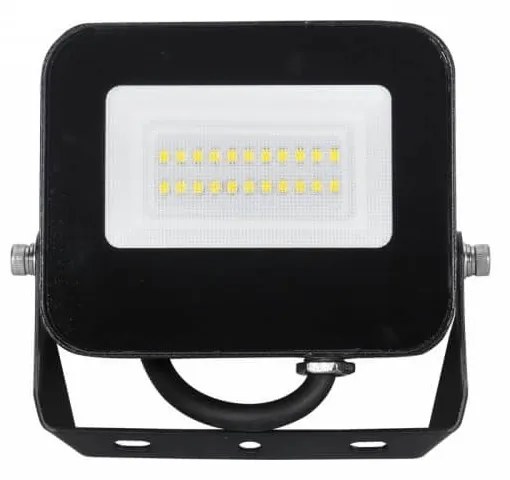 Faro LED 20W IP65, 125lm/W - chip LED Black Colore  Bianco Caldo 2.700K