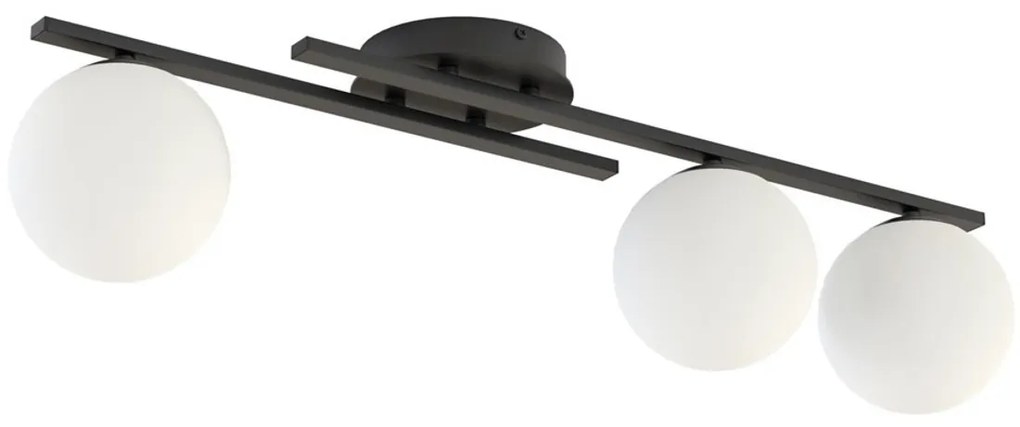 Lampada da soffitto in acciaio KAIRO 3 da interno 3xE14