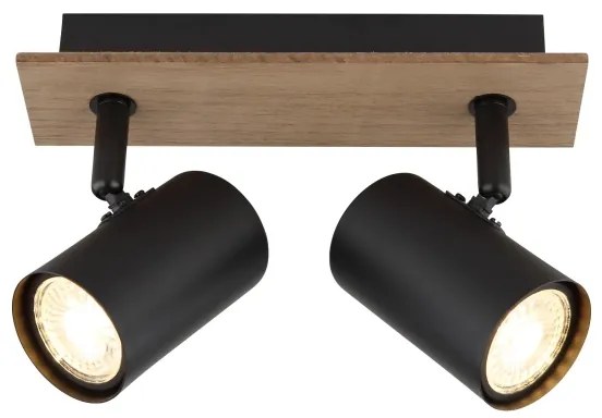 Globo 57905-2 - Faretto LINCA 2xGU10/35W/230V