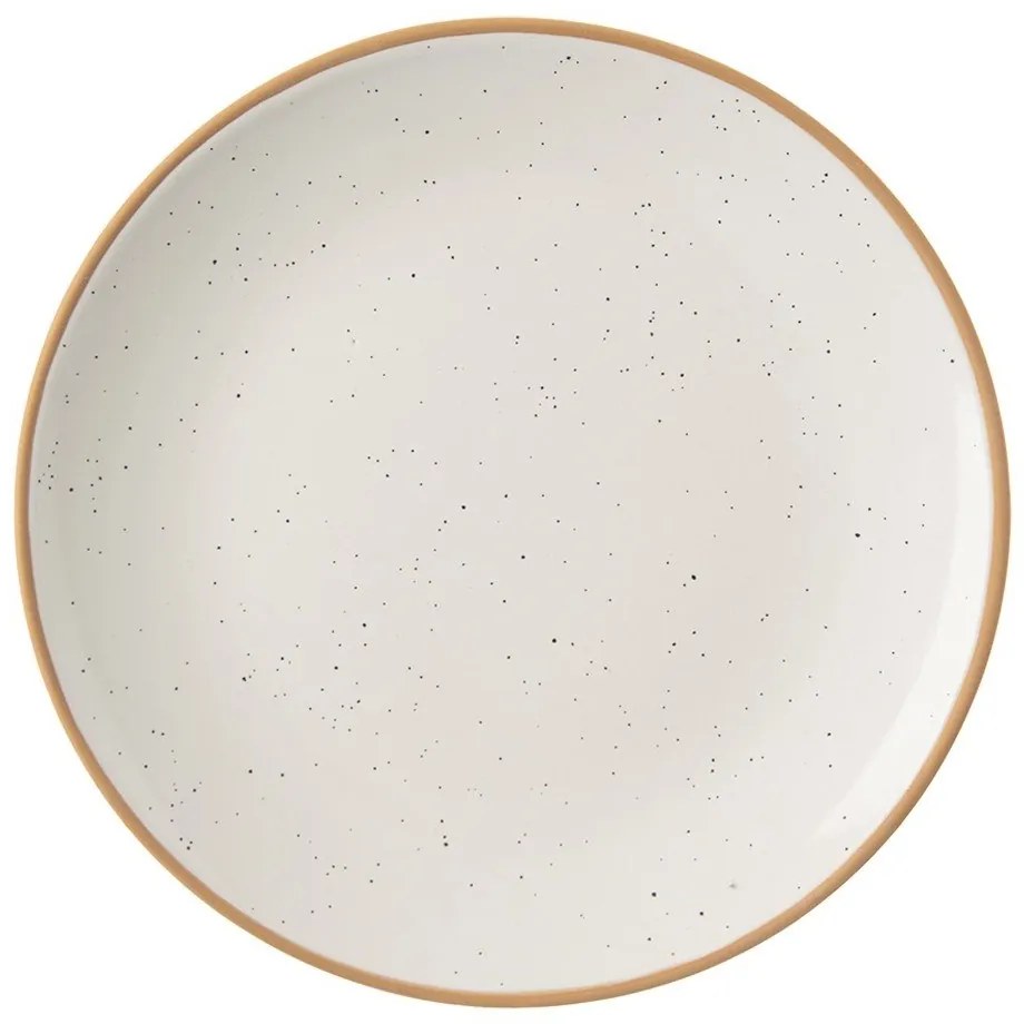 Set di piatti da dolce color crema in ceramica 6 pz ø 19,5 cm Statek – Orion