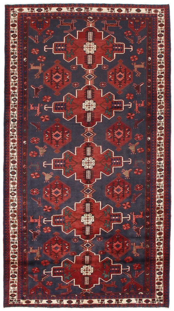 Hamedan Tappeto persiano 290x160 (Iran) Annodato A Mano