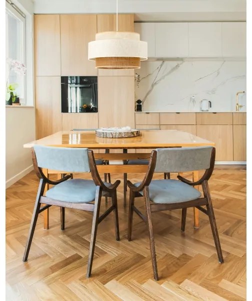 Lampada a sospensione BOHO su cavo 1xE27/60W/230V Ø 40 cm bianco/iuta