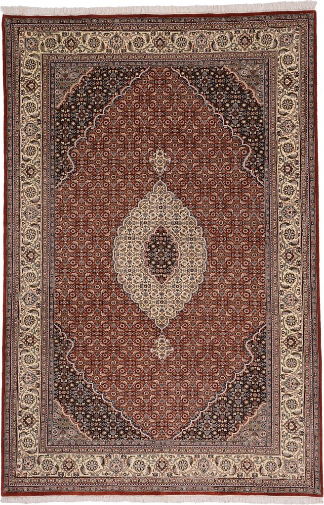 Tabriz Tappeto 310x200 (Indian) Annodato A Mano