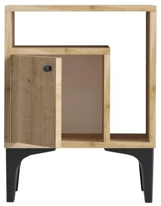 Comodino NUNO 55x40 cm quercia zaffiro