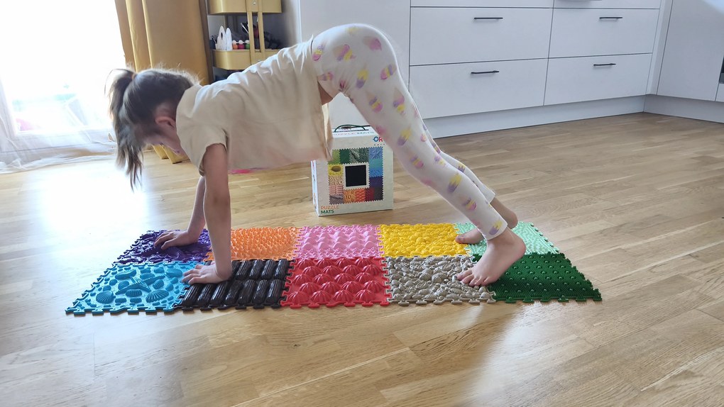 OrtoNature Tappetini ortopedici da massaggio set 12 pezzi - Mix