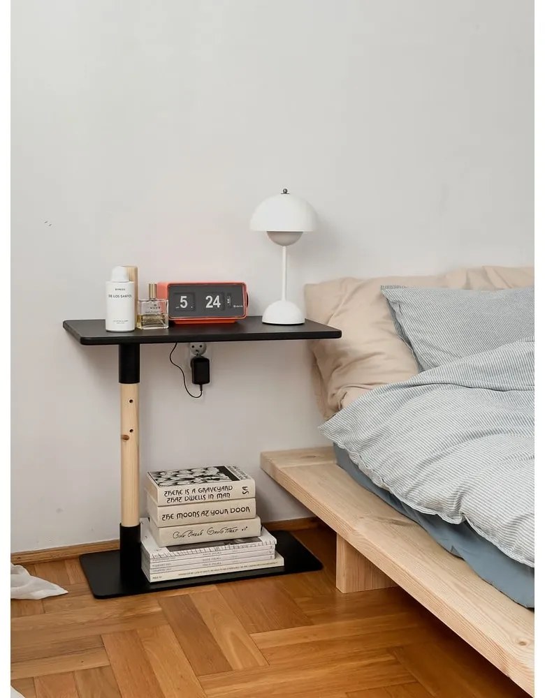 Tavolino in legno di pino 30x55 cm Adjust - Karup Design