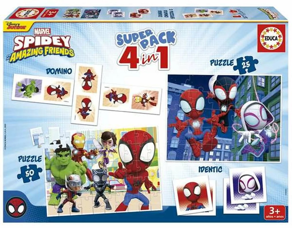 Giochi Spidey Superpack 4 in 1