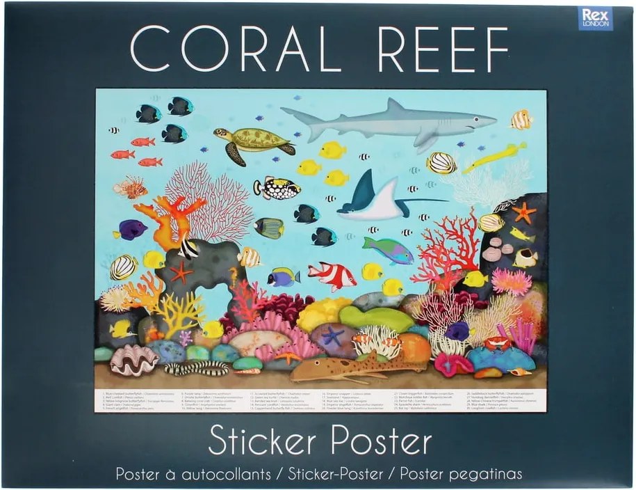 Set creativo per cucire Coral Reef - Rex London