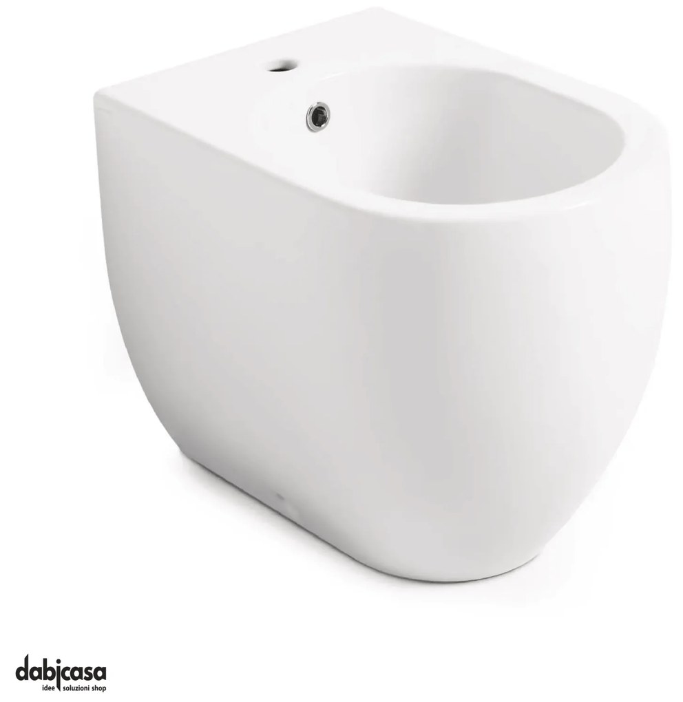 Bidet Da Terra Kerasan Bianco Lucido "Flo 56"