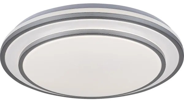 Rabalux 2131 - Plafoniera LED dimmerabile LUPITA LED/40W/230V argento + telecomando