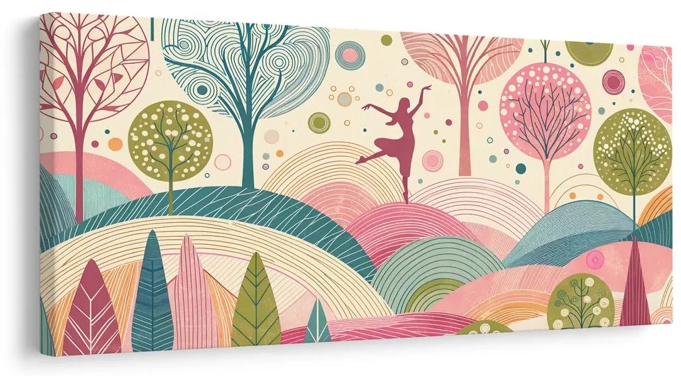 Quadro su tela – Ballerina aggraziata