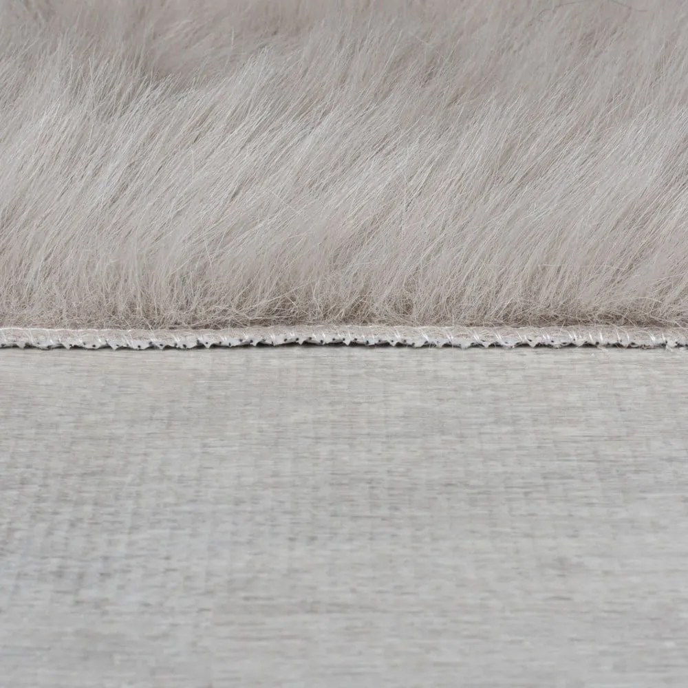 Tappeto in pelliccia sintetica marrone 180x290 cm Alpine Faux Fur - Flair Rugs