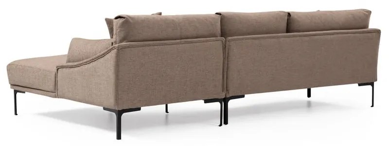 Divano angolare beige , angolo destro Leo - Artie