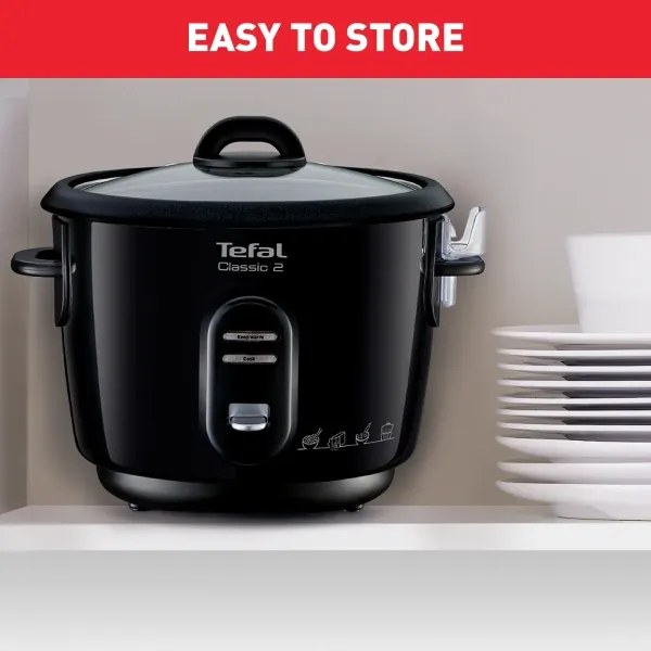 Tefal - Cuociriso CLASSIC 500W/230V 3 l nero