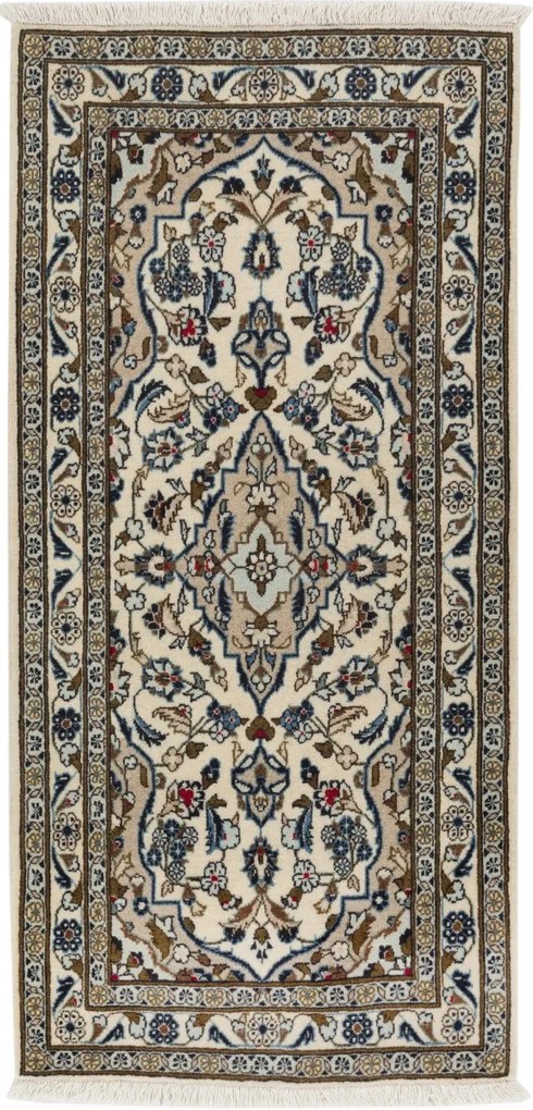Kashan Tappeto 80x160 (Iran) Annodato A Mano
