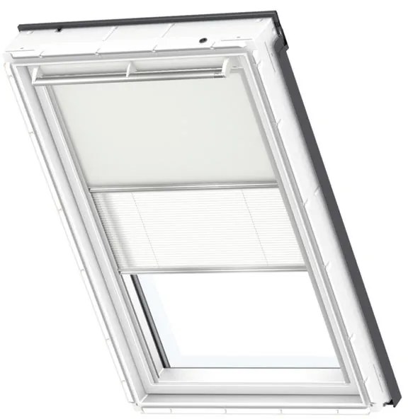 Tenda per finestra da tetto duo oscurante e dimmerabile, manuale VELUX DFD CK04 1085S L 55 x H 98 cm beige
