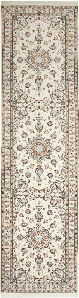 Nain Tappeto 350x100 (Iran) Annodato A Mano