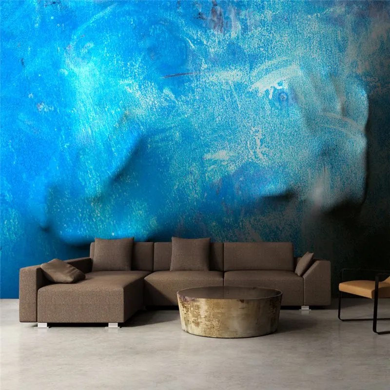 Fotomurale  Sense of touch  Colore Blu, Dimensioni e Misure 100x70