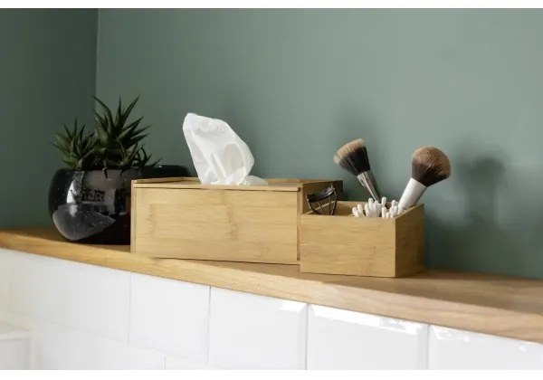 WENKO 23925100 - Porta fazzoletti TERRA 25x13 cm marrone