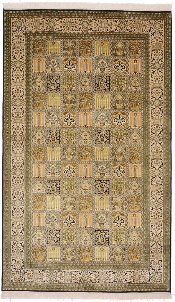 Cashmere Silk Tappeto orientale 260x150 (Indian) Annodato A Mano