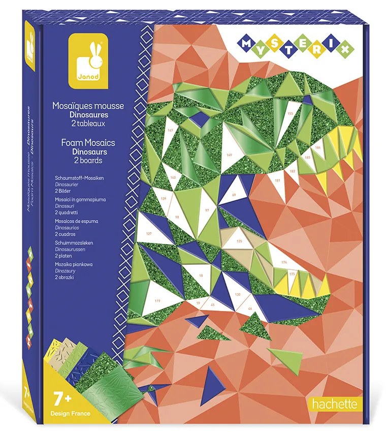 Atelier per bambini maxi - Mosaico - Dinosauri